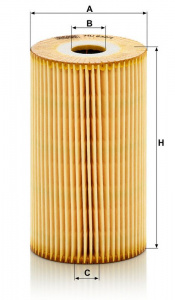 Olejový filtr MANN HU932/4N (MF HU932/4N) - MERCEDES-BENZ