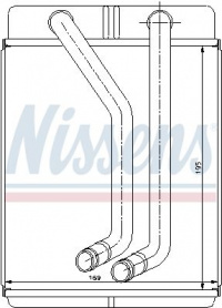 Výměník tepla NISSENS 77507 Výměník tepla NISSENS 77507