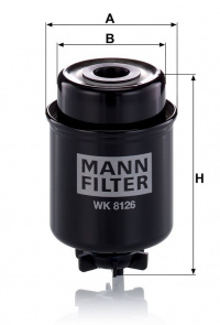 Palivový filtr MANN WK8126 (MF WK8126)