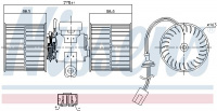 Vnitřní ventilátor NISSENS 87411