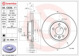 Brzdový kotouč BREMBO 09.C636.11