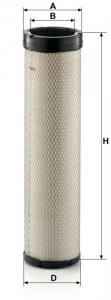 Vzduchový filtr MANN MF CF1570