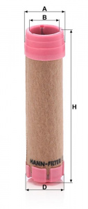 Vzduchový filtr MANN MF CF52/2 Vzduchový filtr MANN MF CF52/2