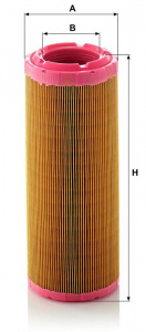 Vzduchový filtr MANN MF C1196/2 Vzduchový filtr MANN MF C1196/2