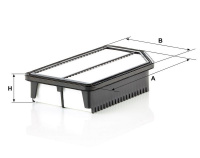 Vzduchový filtr MANN MF C26033 Vzduchový filtr MANN MF C26033