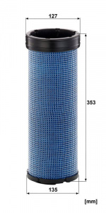 Vzduchový filtr MANN MF CF1414 Vzduchový filtr MANN MF CF1414