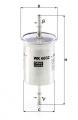 Palivový filtr MANN MF WK6032
