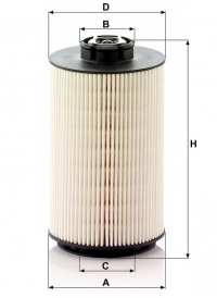 Palivový filtr MANN MF PU1058/1X Palivový filtr MANN MF PU1058/1X