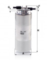 Palivový filtr MANN MF WK7002