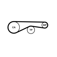 Rozvodový řemen CONTINENTAL CTAM CT1194 Rozvodový řemen CONTINENTAL CTAM CT1194