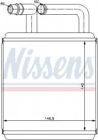 Výměník tepla NISSENS 77618 Výměník tepla NISSENS 77618