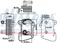 Chladič motorového oleje NISSENS 90977 Chladič motorového oleje NISSENS 90977