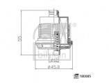 Hydraulický filtr, haldex-spojka FEBI BILSTEIN 180085