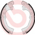 Sada brzdových čelistí BREMBO S16513 Sada brzdových čelistí BREMBO S16513