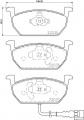 Sada brzdových destiček BREMBO P85137