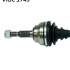 Hnací hřídel SKF VKJC1745 Hnací hřídel SKF VKJC1745