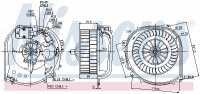 Vnitřní ventilátor NISSENS 87100
