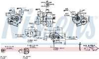 Turbodmychadlo NISSENS 93027