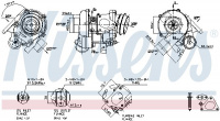 Turbodmychadlo NISSENS 93059