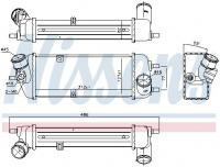 Chladič turba NISSENS 96270 Chladič turba NISSENS 96270