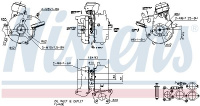 Turbodmychadlo NISSENS 93056 Turbodmychadlo NISSENS 93056
