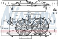 Ventilátor chladiče NISSENS 85130 Ventilátor chladiče NISSENS 85130