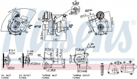 Turbodmychadlo NISSENS 93078
