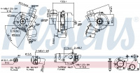 Turbodmychadlo NISSENS 93089