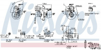 Turbodmychadlo NISSENS 93062 Turbodmychadlo NISSENS 93062