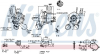 Turbodmychadlo NISSENS 93042 Turbodmychadlo NISSENS 93042