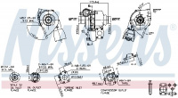 Turbodmychadlo NISSENS 93257 Turbodmychadlo NISSENS 93257