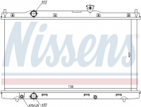 Chladič motoru NISSENS 681376
