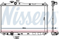 Chladič motoru NISSENS 681377 Chladič motoru NISSENS 681377