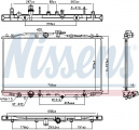 Chladič motoru NISSENS 68152