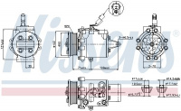 Kompresor klimatizace NISSENS 89591 - akce Kompresor klimatizace NISSENS 89591 - akce