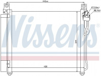 Chladič klimatizace NISSENS 940172 Chladič klimatizace NISSENS 940172