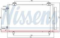 Chladič klimatizace NISSENS 940299