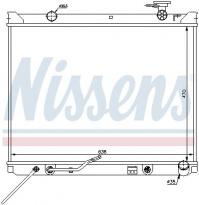 Chladič motoru NISSENS 66682 Chladič motoru NISSENS 66682