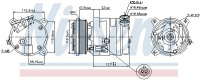 Kompresor klimatizace NISSENS 89257 Kompresor klimatizace NISSENS 89257