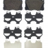 Sada brzdových destiček BREMBO P50139