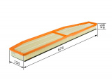 Vzduchový filtr BOSCH F026400147
