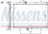 Chladič motoru NISSENS 63606A