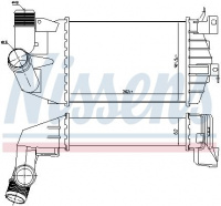 Chladič turba NISSENS 96587