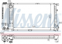 Chladič motoru NISSENS 60736A Chladič motoru NISSENS 60736A