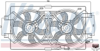 Ventilátor chladiče NISSENS 85386 Ventilátor chladiče NISSENS 85386