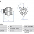 Alternátor BOSCH (BO 0986047960) Alternátor BOSCH (BO 0986047960)