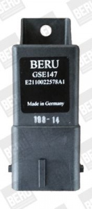 Řídící jednotka, doba žhavení BERU (BE GSE147)