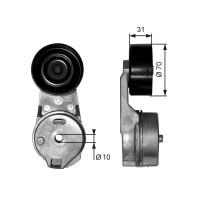 Napínací kladka GATES (GT T39065) - VW Napínací kladka GATES (GT T39065) - VW