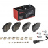 Sada brzdových destiček BREMBO P85187 Sada brzdových destiček BREMBO P85187