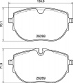 Sada brzdových destiček BREMBO P85187